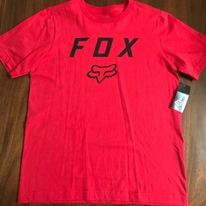 Boys Fox crew neck T-shirt